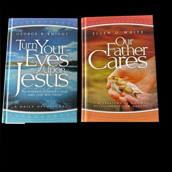 None Other - Adult Daily Devotional Gift Set 2 Books Turn Your Eyes Upon Jesus & Our